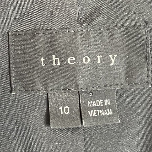 Theory Gray and Black Blazer - Picture 6 of 9